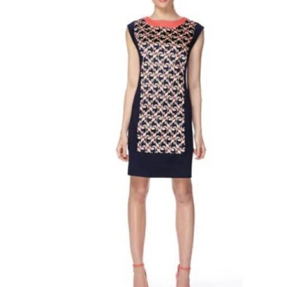 The Webster Miami at Target Dress Womens 14 Art Deco Sheath Sleeveless Boho
